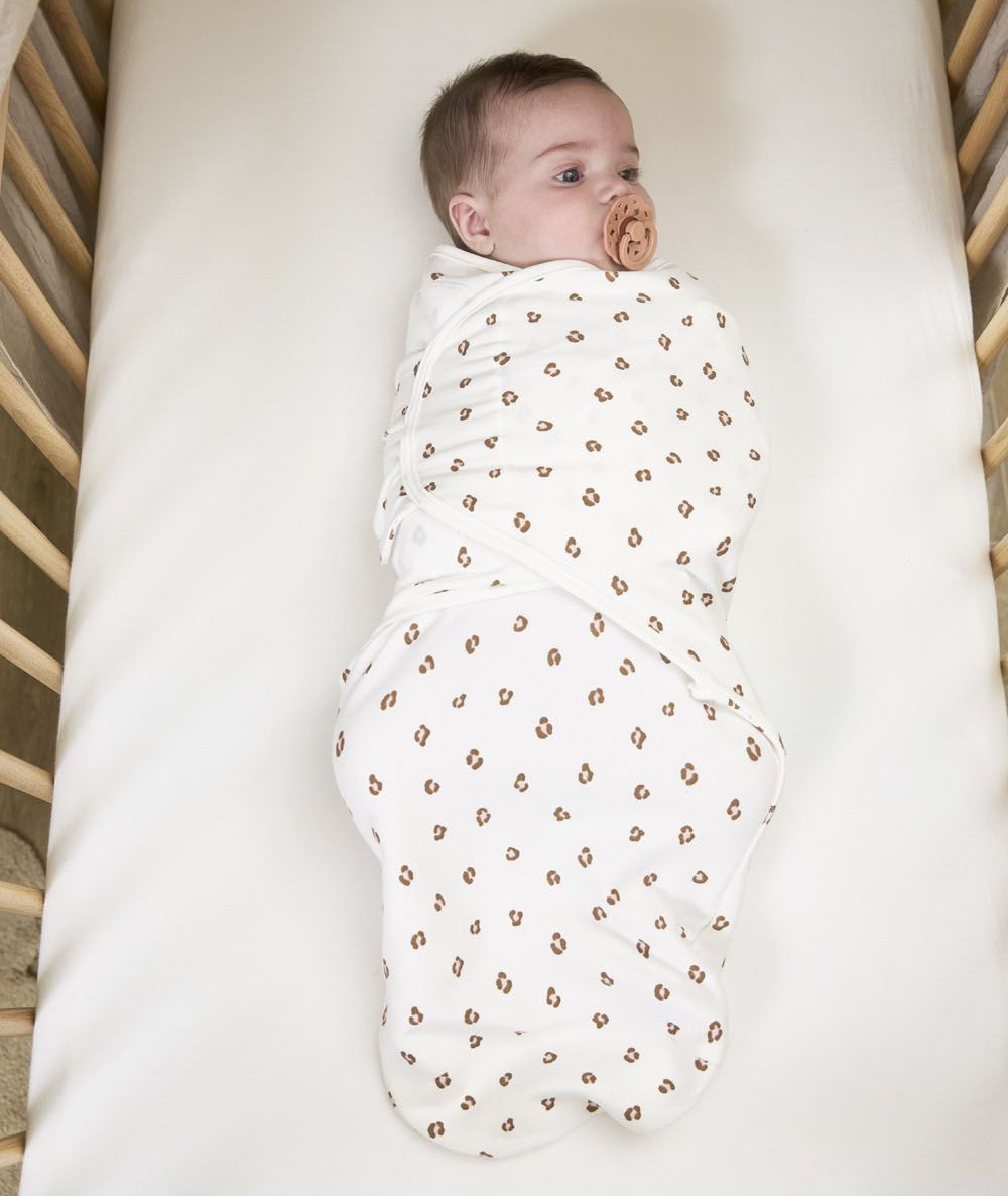 Meyco - Υπνόσακος Swaddle Mini Panther Ροζ απαλό 0-3 μηνών - Image 2