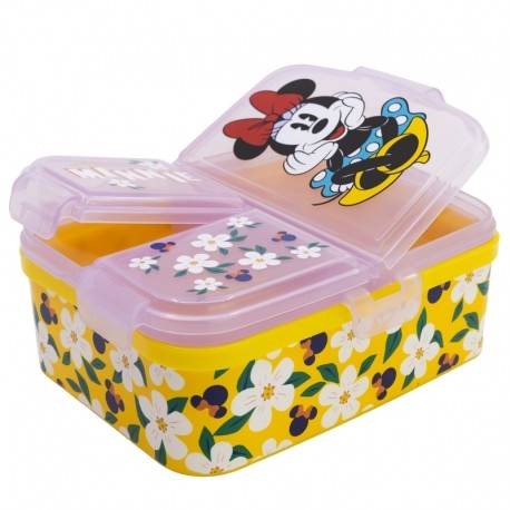 Stor - Παιδικό δοχείο φαγητού με χωρίσματα XL Minnie Sunshine - Image 3