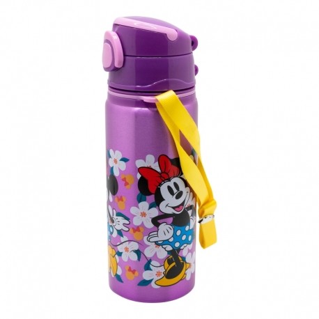 Stor - Παγούρι Αλουμινίου με Καλαμάκι Pop Up Minnie Sunshine 730ml - Image 2