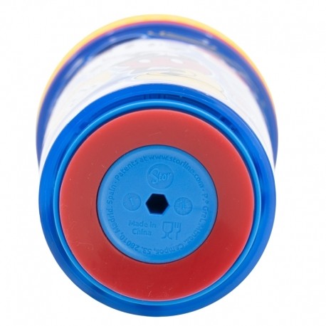 Stor - Παιδικό Ποτήρι Mickey Mouse Drop Safe με Καπάκι & Καλαμάκι Σιλικόνης 370ml - Image 4