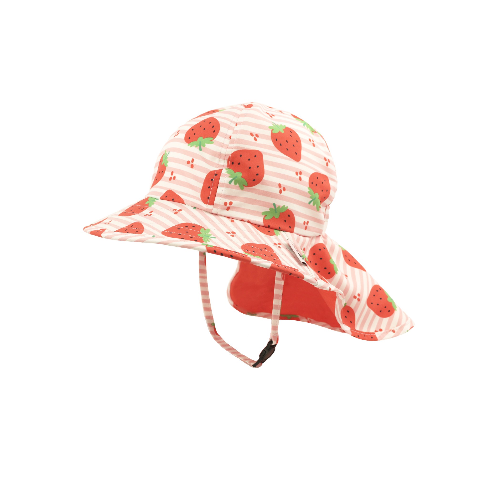 Zoocchini - Αντιηλιακό Βρεφικό Καπέλο Cape Sunhat UPF50 Strawberry