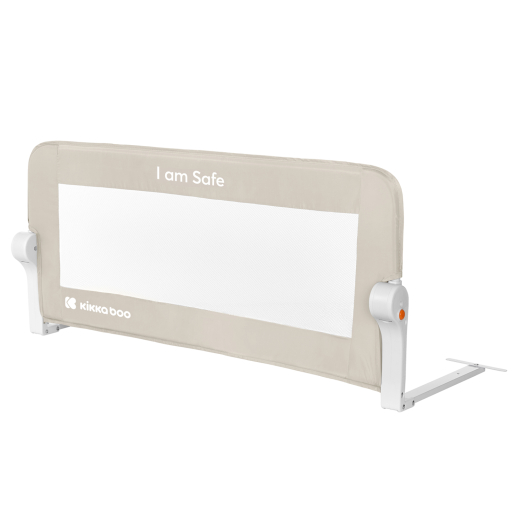 Kikka Boo - Προστατευτική Μπάρα Κρεβατιού I am Safe Beige 102εκ